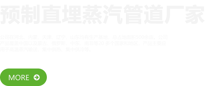 聚氨酯直埋保温管 